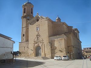 Archivo:Iglesia de la Natividad de Nuestra Señora la Virgen de Castelserás (Teruel)