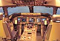 JAL Boeing 747-446 flight deck