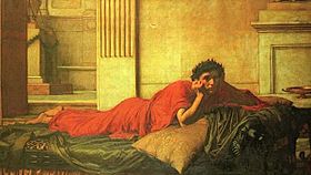 Archivo:John William Waterhouse - The Remorse of the Emperor Nero after the Murder of his Mother