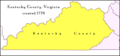 Kentucky County, Virginia 1776
