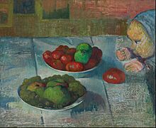 Meijer de Haan - Still life with a profile of Mimi - Google Art Project