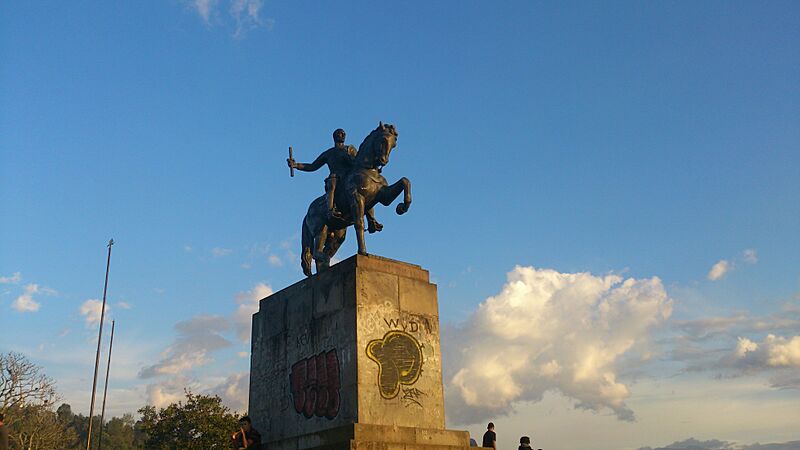 Monumento en Popayan, Cauca