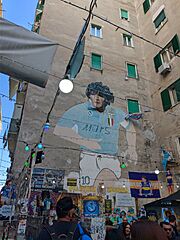 Archivo:Murales di Diego Armando Maradona