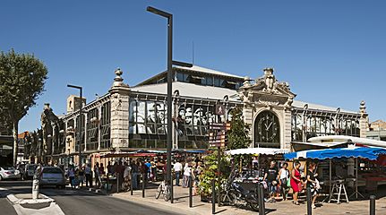 Narbonne market hall