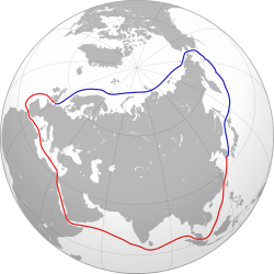 Archivo:Northern Sea Route vs Southern Sea Route