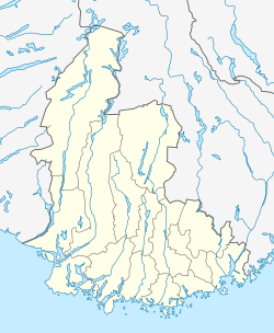 Kristiansand ubicada en Vest-Agder