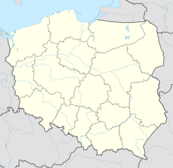 Cracovia ubicada en Polonia