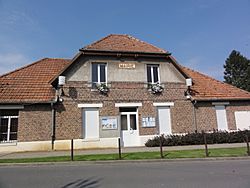 Pontru (Aisne) mairie.JPG