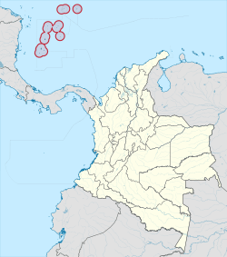 San Andres and Providencia in Colombia (special marker).svg
