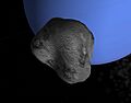 Simulated view of Galatea
