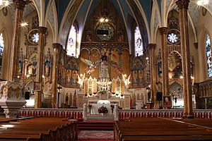 Archivo:St Albertus Catholic Church Detroit Interior