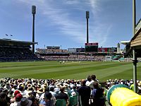 Sydney Cricket Ground, Warne final balls, 2007