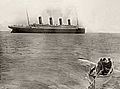 Titanic leaving Cobh