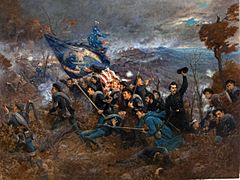 Volk-The Second Minnesota Regiment at Missionary Ridge After-Restoration