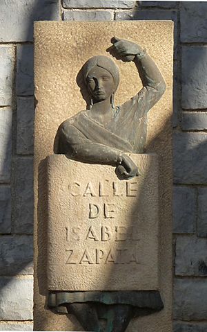 Archivo:Zaragoza - Calle de Isabel Zapata