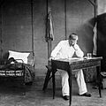 Alfred Dreyfus in captivity on Devil's Island 1898