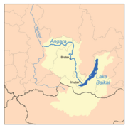Angara watershed