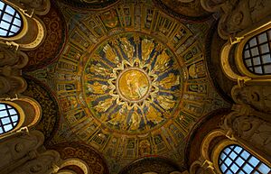 Archivo:Baptistry of Neon - Apostles mosaic