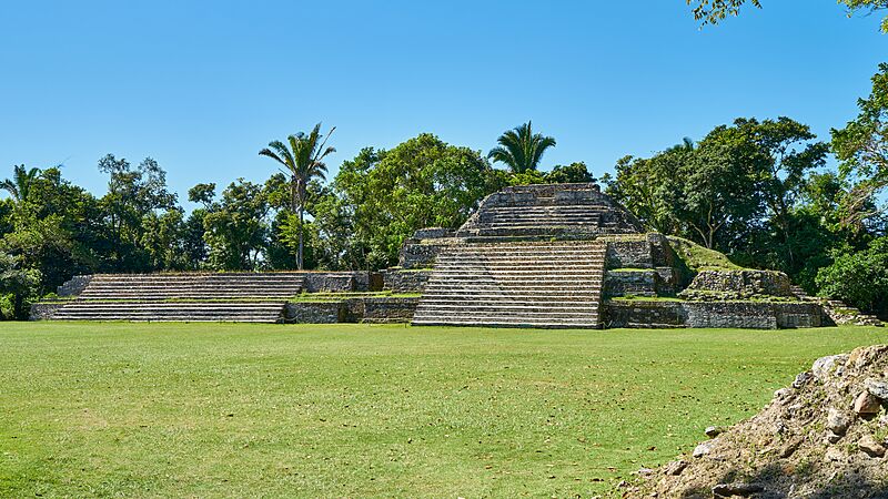 Belize Altun Ha Pyramiden 01