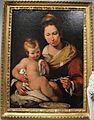 Bernardo strozzi, madonna della pappa, olio su tela, 93x60 cm, coll privata