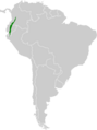 Chalcostigma herrani map