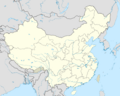 China edcp location map