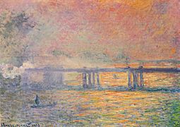 Claude Monet - Charing Cross Bridge (Saint Louis)