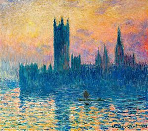 Archivo:Claude Monet - The Houses of Parliament, Sunset