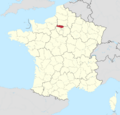Département 95 in France 2016