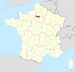 Département 95 in France 2016.svg