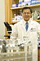 David Ho in lab