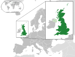 Archivo:England, Scotland and Wales within the UK and Europe