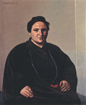 Archivo:Félix Valloton, Portrait of Gertrude Stein, 1907