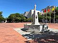 Fuente cuatro caras parque Bolívar Santa Marta