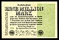 GER-102-Reichsbanknote-1 Million Mark (1923)