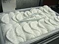Hot towels before preparation
