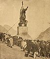 Inaguración Cristo Redentor de Los Andes