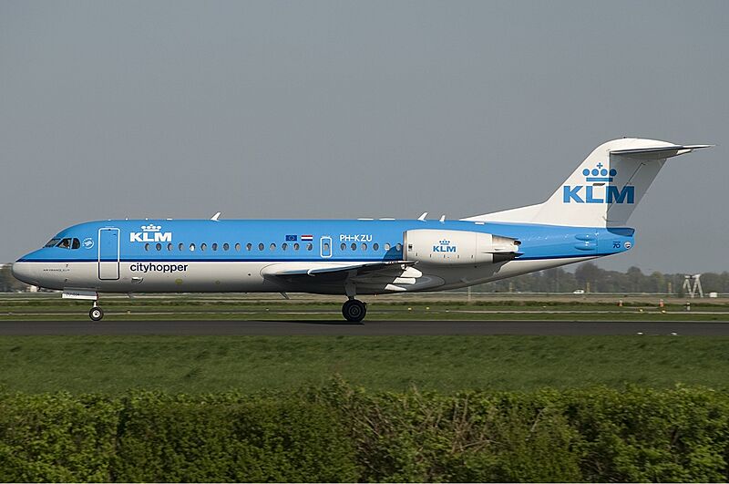 KLM CityHopper Fokker 70 Geerlings-1