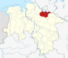 Locator map WL in Lower Saxony.svg