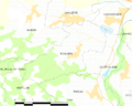 Map commune FR insee code 11327