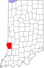 Map of Indiana highlighting Sullivan County.svg