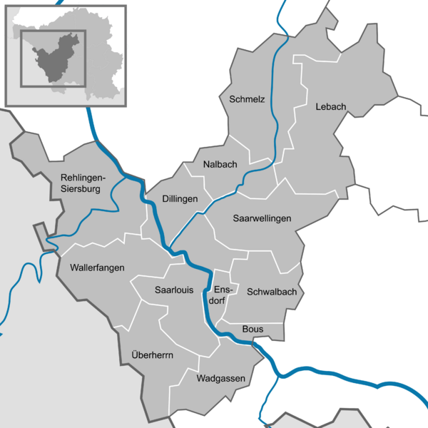 Municipalities in SLS