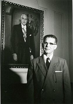 Archivo:Presidente D. Joaquín Balaguer en 1960
