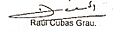 Presidente Raul cubas grau Firma