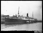 RMS FRANCONIA at West Circular Quay in Sydney (8266248782).jpg
