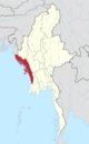 Rakhine State in Myanmar 2010.svg