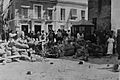 San Marco barricade, Macarena, Seville, 1936