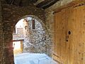 Soportales del casco antiguo del municipio de Rasquera, Tarragona