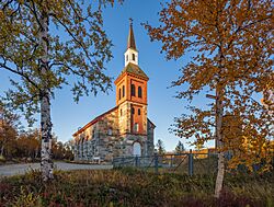 Utsjoki Church in Utsjoki, Lapland, Finland, 2021 September - 3.jpg