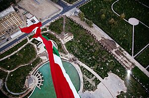 Archivo:View from the Dushanbe flagpole